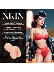 PINUP DOLLS - GREASER GIRL MISTY MUFFBURNER - TPE MEDIUM MASTURBATOR - 204G - FLESH