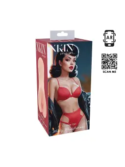 PINUP DOLLS - GREASER GIRL MISTY MUFFBURNER - TPE MEDIUM MASTURBATOR - 204G - FLESH