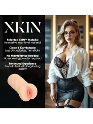CARREER GIRLS - TEMPTING TEACHER MS JENNY JAWLINE - TPE MEDIUM MASTURBATOR - 227G - FLESH