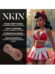 PINUP DOLLS - CHEERLEADER CUTIE CHERRY SPLITZ - TPE LARGE MASTURBATOR - 321G - BROWN