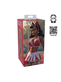 PINUP DOLLS - CHEERLEADER CUTIE CHERRY SPLITZ - TPE LARGE MASTURBATOR - 321G - BROWN