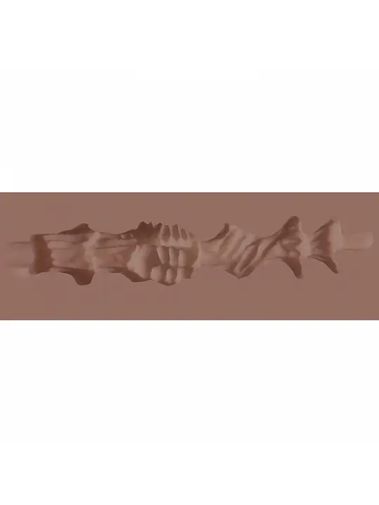 RAW - VELVET VICE - TPE LARGE MASTURBATOR - 335G - BROWN