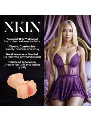 SECRET AFFAIRS - BLONDE ENCHANTMENT ELISE - TPE LARGE MASTURBATOR - 378G - FLESH