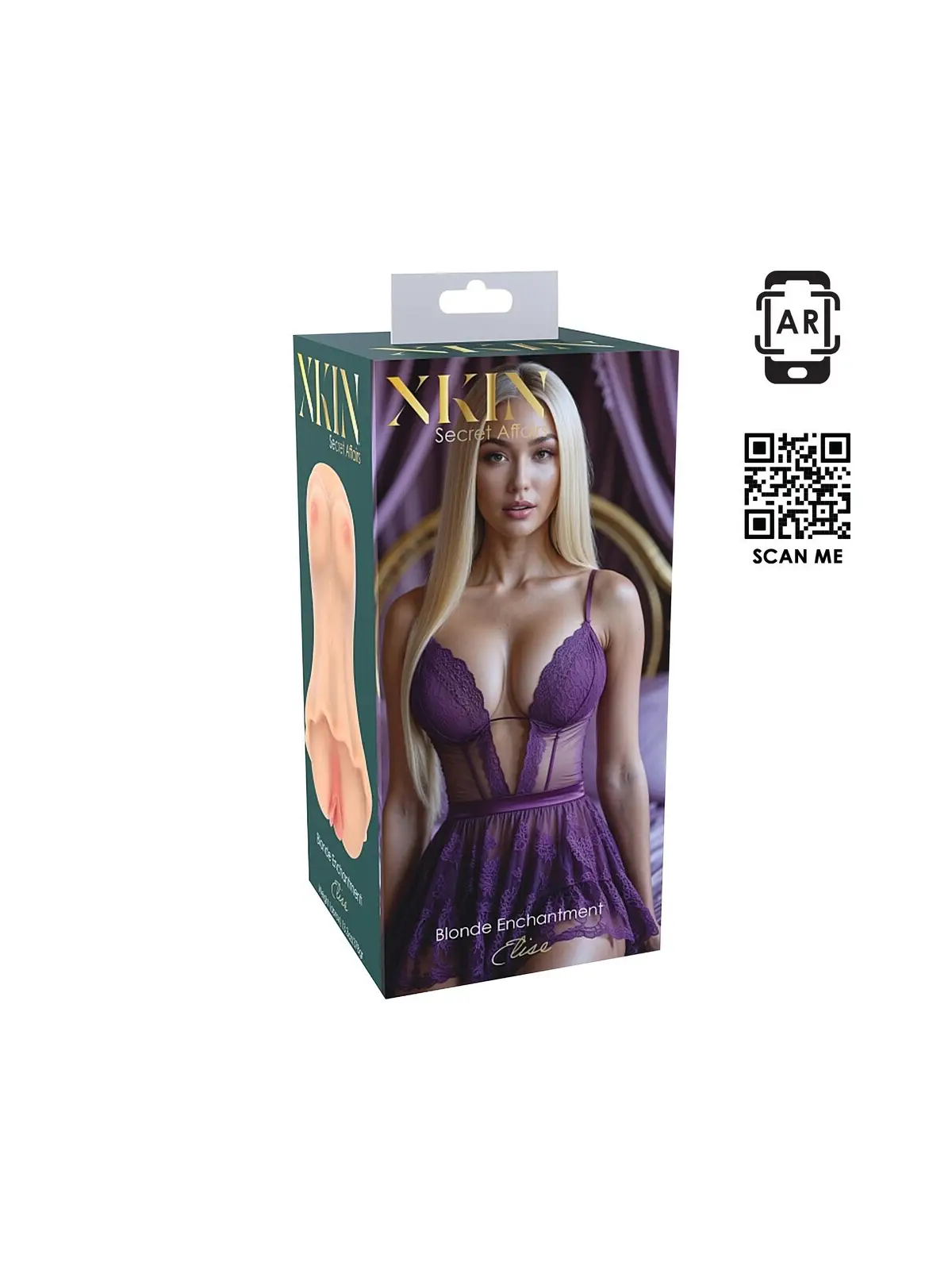 SECRET AFFAIRS - BLONDE ENCHANTMENT ELISE - TPE LARGE MASTURBATOR - 378G - FLESH