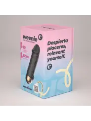 MINI VIBRADOR BALA REALISTA WEENIE PRETO CRUSHIOUS
