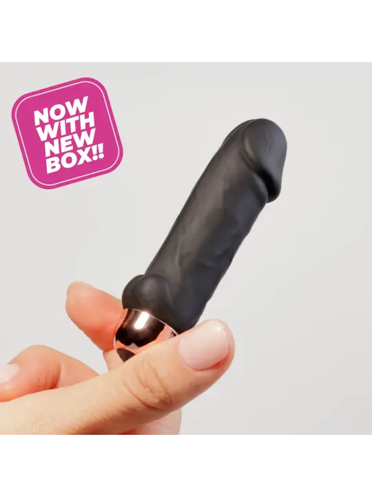 MINI VIBRADOR BALA REALISTA WEENIE PRETO CRUSHIOUS