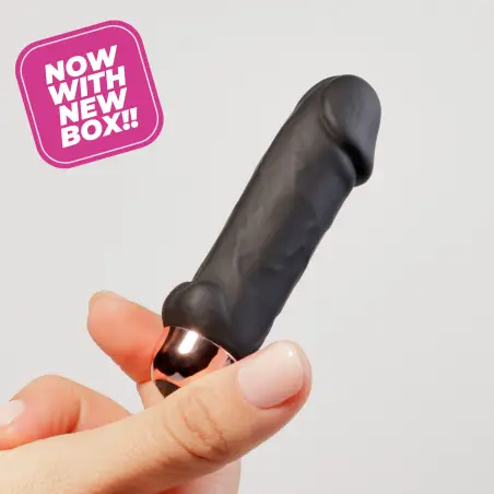 MINI VIBRADOR BALA REALISTA WEENIE PRETO CRUSHIOUS