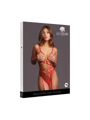 STUPID CUPID - HEART OPEN SET - ONE SIZE - RED