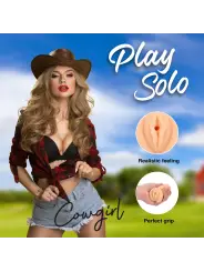 MASTURBADOR COWGIRL PUSSY FLESH S-LINE