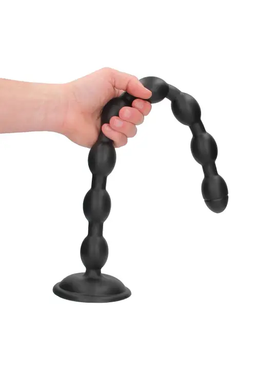 PLUG ANAL CHAIN REACTION 49 CM PRETO OUCH!