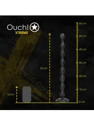 PLUG ANAL CHAIN REACTION 49 CM PRETO OUCH!