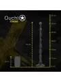 PLUG ANAL CHAIN REACTION 49 CM PRETO OUCH!