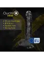 DILDO REALISTIC GIANT 32 CM PRETO OUCH!