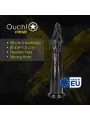 DILDO EM FORMATO DE ANTEBRAÇO HELPING HAND 38 CM PRETO OUCH!