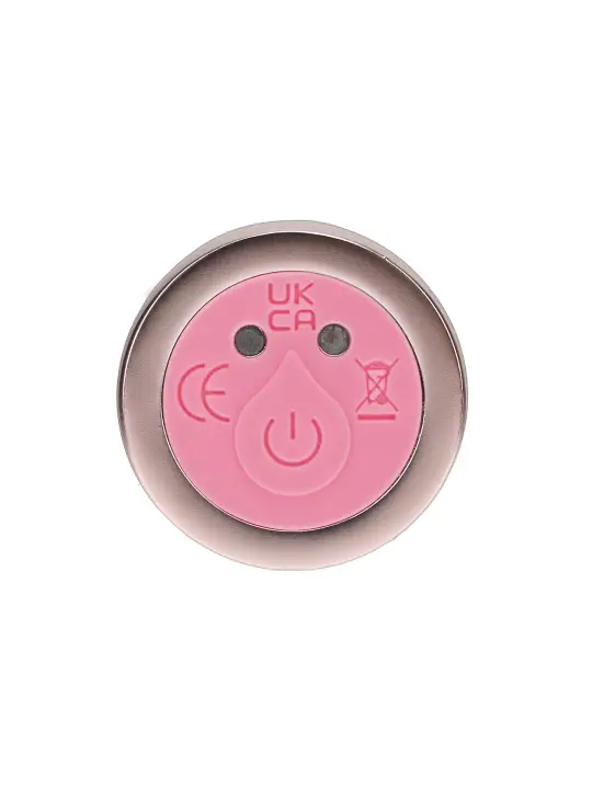 VIBRADOR GLASS ROSA LOVELINE 