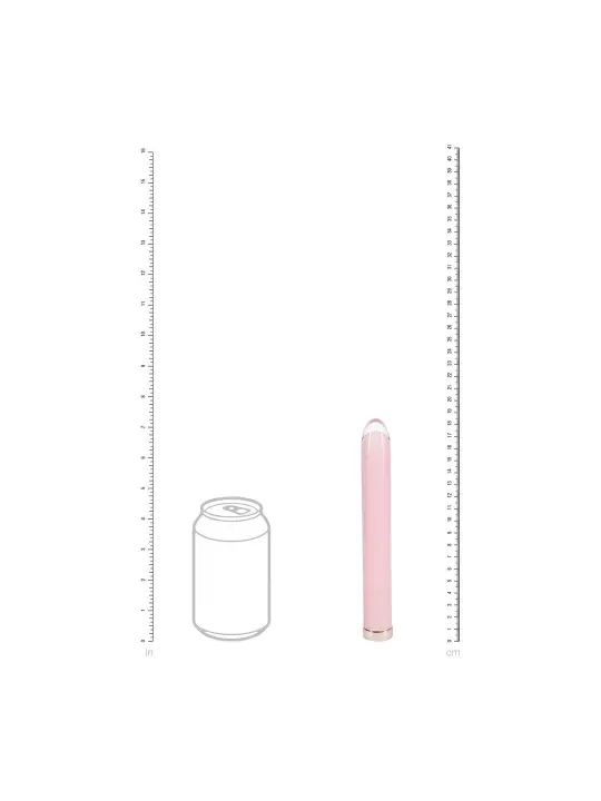 VIBRADOR GLASS ROSA LOVELINE 