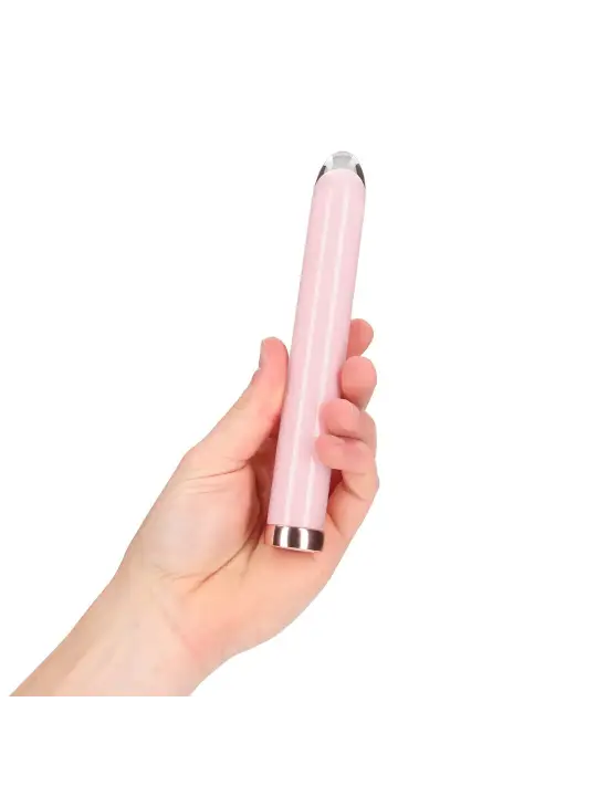 VIBRADOR GLASS ROSA LOVELINE 