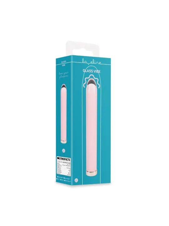 VIBRADOR GLASS ROSA LOVELINE 