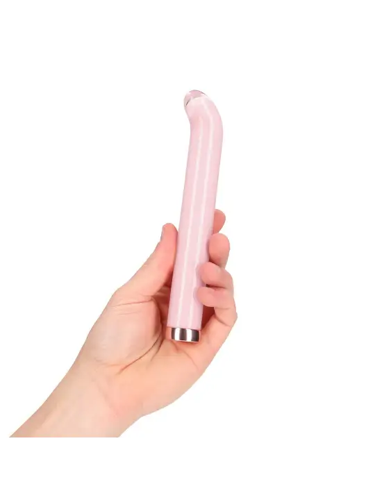 VIBRADOR GLASS G-SPOT ROSA LOVELINE