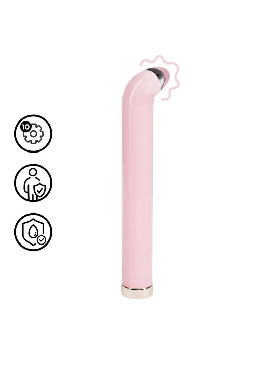 VIBRADOR GLASS G-SPOT ROSA LOVELINE