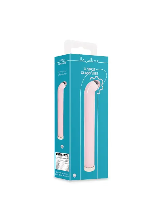 VIBRADOR GLASS G-SPOT ROSA LOVELINE