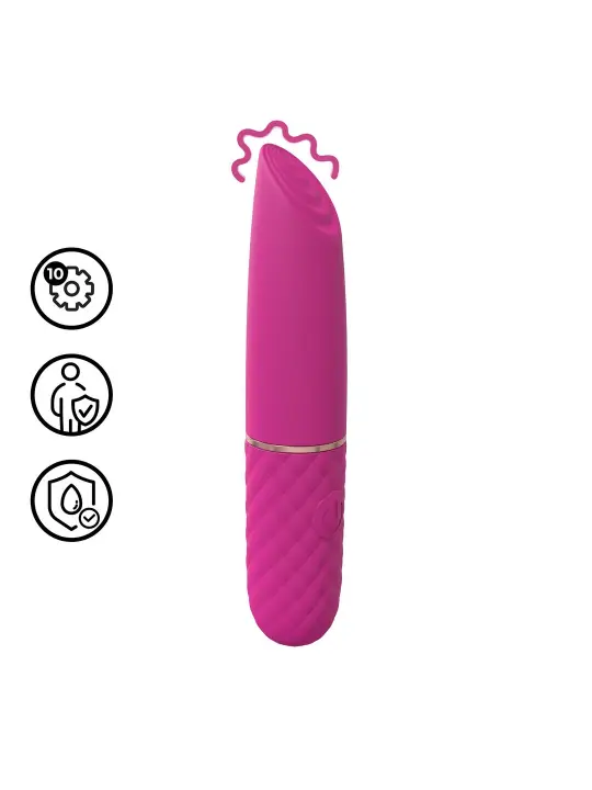 MINI VIBRADOR LIPSTICK ROSA LOVELINE
