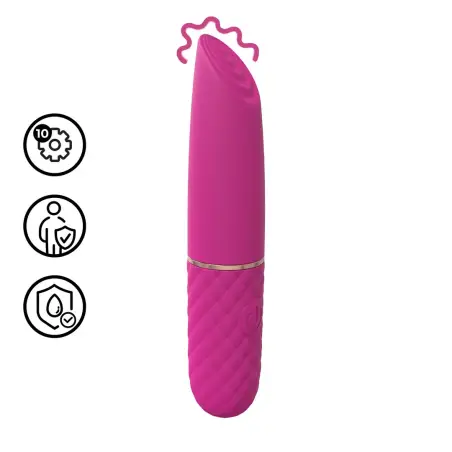 MINI VIBRADOR LIPSTICK ROSA LOVELINE