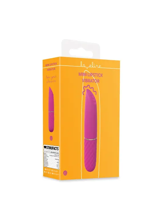 MINI VIBRADOR LIPSTICK ROSA LOVELINE