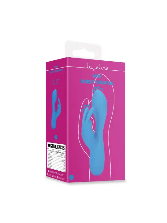 MINI VIBRADOR RABBIT AZURE DESIRE LOVELINE