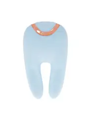 ESTIMULADOR BONNIE DOUBLE-ENDED TAPPING AZUL LOVELINE 