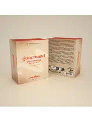 VELA DE MASSAGEM GOURMAND COM FEROMONAS E AROMA A CHOCOLATE 20ML CRUSHIOUS