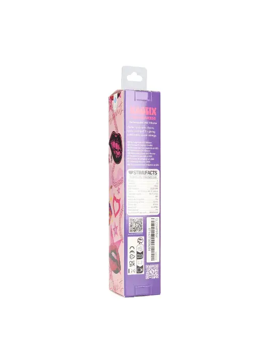 VIBRADOR RECARREGÁVEL KAOTIX Y2K PRINCESS POWDER PINK S-LINE