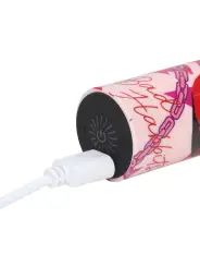 VIBRADOR RECARREGÁVEL KAOTIX Y2K PRINCESS POWDER PINK S-LINE
