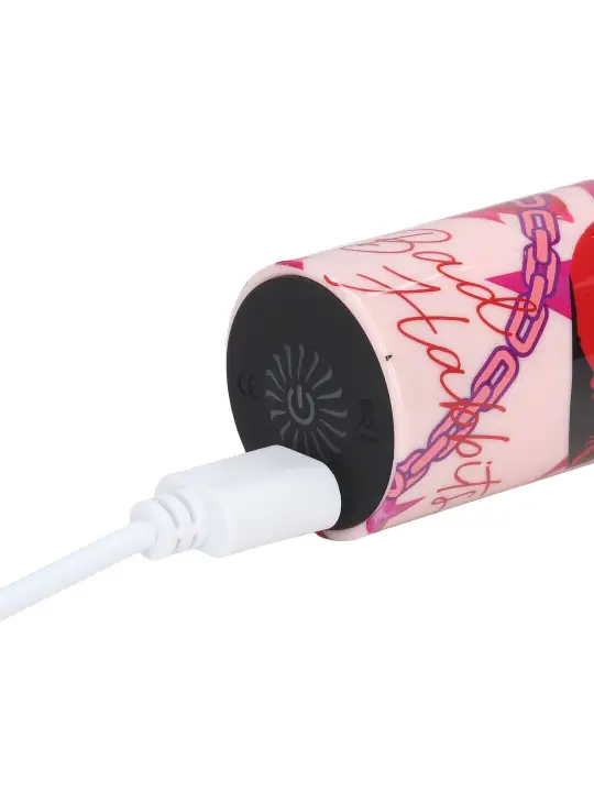 VIBRADOR RECARREGÁVEL KAOTIX Y2K PRINCESS POWDER PINK S-LINE