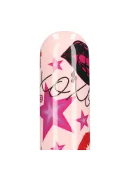 VIBRADOR RECARREGÁVEL KAOTIX Y2K PRINCESS POWDER PINK S-LINE