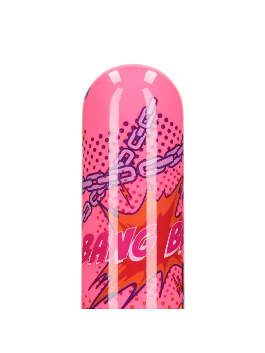 VIBRADOR RECARREGÁVEL KAOTIX POP ART ROSA S-LINE