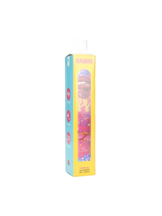 VIBRADOR RECARREGÁVEL KAOTIX POP ART ROSA S-LINE