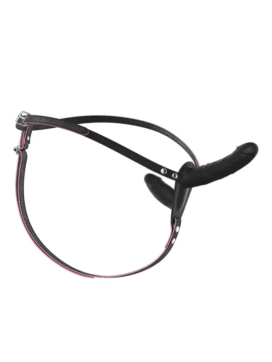 LABIONDA STRAP ON DUPLO COM COMANDO CRUSHIOUS