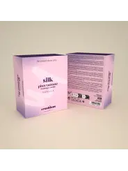 VELA DE MASSAGEM SILK COM FEROMONAS E AROMA A BAUNILHA 20ML CRUSHIOUS