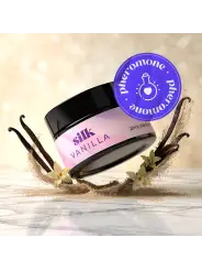 VELA DE MASSAGEM SILK COM FEROMONAS E AROMA A BAUNILHA 20ML CRUSHIOUS