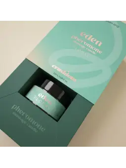VELA DE MASSAGEM EDEN COM FEROMONAS E AROMA FLORAL 20ML CRUSHIOUS