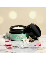VELA DE MASSAGEM EDEN COM FEROMONAS E AROMA FLORAL 20ML CRUSHIOUS