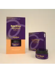 VELA DE MASSAGEM LUSCIOUS COM FEROMONAS E AROMA SENSUAL 20ML CRUSHIOUS
