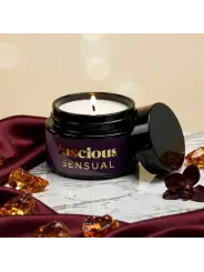 VELA DE MASSAGEM LUSCIOUS COM FEROMONAS E AROMA SENSUAL 20ML CRUSHIOUS