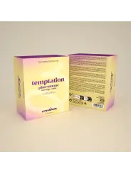 VELA DE MASSAGEM TEMPTATION COM FEROMONAS E AROMA DE CARAMELO 20ML CRUSHIOUS