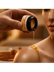 VELA DE MASSAGEM TEMPTATION COM FEROMONAS E AROMA DE CARAMELO 20ML CRUSHIOUS
