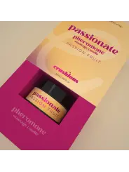 VELA DE MASSAGEM PASSIONATE COM FEROMONAS E AROMA A MARACUJÁ 20ML CRUSHIOUS