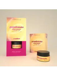VELA DE MASSAGEM PASSIONATE COM FEROMONAS E AROMA A MARACUJÁ 20ML CRUSHIOUS