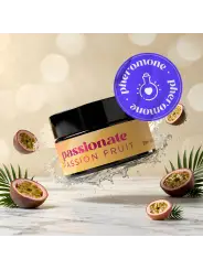 VELA DE MASSAGEM PASSIONATE COM FEROMONAS E AROMA A MARACUJÁ 20ML CRUSHIOUS