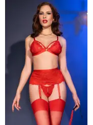 CONJUNTO DE 5 PEÇAS CR-4895 VERMELHO CHILIROSE